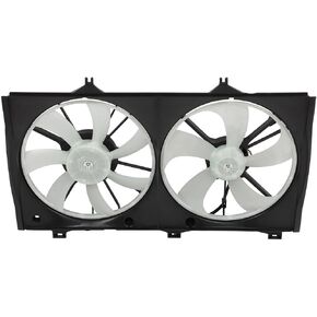 SCITOO 621-237 Electric Radiator Condenser Engine Dual Cooling Fan Fit for 2007-2009 for Toyota for Camry