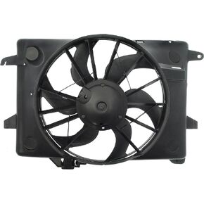 Dorman 620-108 Engine Cooling Fan Assembly Compatible with Select Ford / Lincoln / Mercury Models, Black