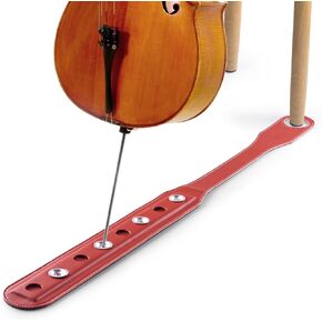 Rockhouse Cello Stopper Accessories, Rock Stop Cello Strap Endpin Anchor Rest Anti Slip Pad Stop Mat Rubber Tip Floor Protector for Cellist Performance, Black