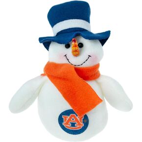 Texas A&M University Aggies Plush Snowman Christmas Tree Ornament Decoration by Hanna’s Handiworks - Holiday/Dorm Decoration - Show Your SEC School Spirit