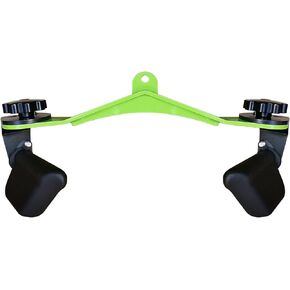 KORIKAHM Home Gym Fitness Spreader Bar, Multi-Grip Wide Lat Pull Down Bar, Neutral Grip Handle, Lat Pulldown Attachments Long Bar for Cable Pulley System Machine, T-bar Row Landmine Attachment
