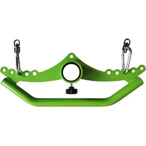 شريط توزيع اللياقة البدنية من KORIKAHM Home Gym، شريط سحب عريض متعدد القبضات، مقبض قبضة محايد، ملحقات منسدلة للأسفل، شريط طويل لآلة نظام بكرة الكابل، ملحق الألغام الأرضية على شكل حرف T in Kuwait