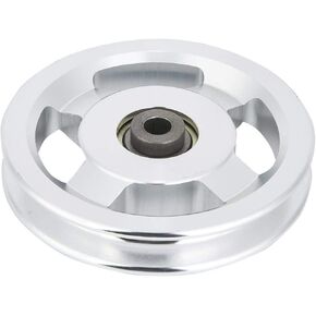 Universal Aluminium Alloy Bearing Pulley Wheel Gym Accessory Diameter 90mm&115mm 2 Size for Fitness Equipment