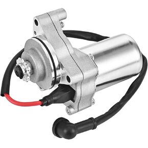 3 bolt Starter Motor with cable for 50cc 70 cc 90cc 100 cc 110cc 125 cc Dirt Bikes Go Karts ATVs Pit Bike Dune Buggy Sandrail Quad 4 Wheelers SSR Roketa Taotao Coolster Jonway SunL