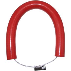 DJ-Motor Red Exhaust Muffler Protector Guard Tie Clamp For Pit Dirt Bike ATV Quad Motorcycle Braaap Atomic Pitpro Pitster Pro DHZ SSR Piranha