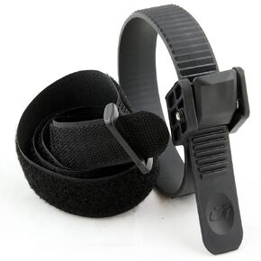 Kuat Phat Bike Kit, Includes Rear Tire Strap Extender & Front Tire Strap, Black