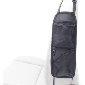 Seat Side Organizer, for Use On Any Front Passenger Car Seats for Cars, Trucks, Mini Vans and SUVs with One-Year Limited Warranty