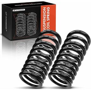 A-Premium 2Pcs Front Suspension Coil Spring Set Compatible with Chevrolet Astro 1985-2005 & GMC Safari 1985-2005 4.3L, Driver and Passenger Side, Replace# CC640