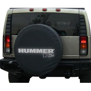 2002-2004 Hummer H2 Soft Tire Cover - Non-Reflective - Genuine GM Licensed