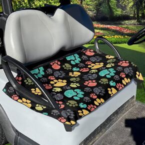 Golf Cart Seat Cover Portable Club Car Seat Towel Universal Fit 2-Seat Golf Cart