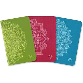 Pocket-sized Gratitude Journals - Classic Set (Manage Stress & Anxiety, Mental Health Support, Self-Care Checklist, Prompts, 3.5" x 5.5", 36 pages)