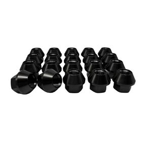 RISON Titanium Nuts 20Pcs Lug Nuts M12/M14 Titanium Open End Lug Nut Wheel Lug Nuts Cone Seat Lug Nuts (M14x1.5mm, Original)