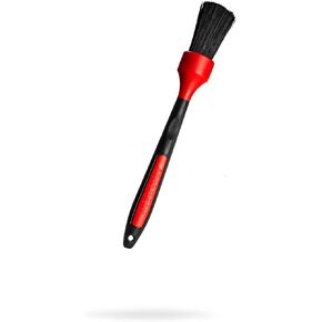 Adam's Polishes Lug Nut Brush - Car Detailing Brush for Wheel Cleaning | Chemical Resistant Bristles Against Tough Acid Wheel Cleaner or Rim Cleaner | Rubberized Wheel Brush for Safe Car Cleaning