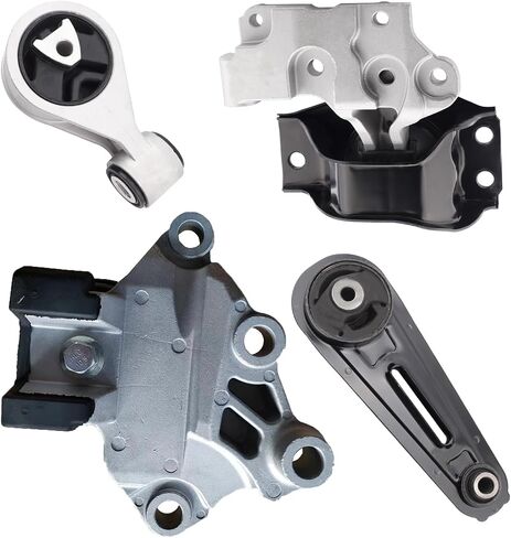 حامل محرك المحرك وحامل Trans Mount متوافق مع Nissan 2008-2013 Nissan Rogue 2.5L 2014-2015 Rogue Select 2.5L FWD 2007-2012 Sentra 2.5L CVT بديل لـ A7370 A7384 A4351 A4352 in Saudi Arabia
