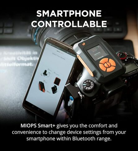 كاميرا MIOPS Smart+ الذكية التي يمكن التحكم فيها ومشغل الفلاش للتصوير الفوتوغرافي عالي السرعة والفاصل الزمني مع كابل F1 لكاميرات Fujifilm in Kuwait