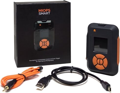 كاميرا MIOPS Smart+ الذكية التي يمكن التحكم فيها ومشغل الفلاش للتصوير الفوتوغرافي عالي السرعة والفاصل الزمني مع كابل F1 لكاميرات Fujifilm in Kuwait