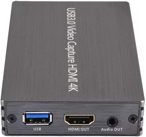 HDMI to USB3.0 Video Capture Adapter 4K 1080P Dongle Card for Linux Windows Mac in Saudi Arabia