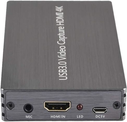 HDMI to USB3.0 Video Capture Adapter 4K 1080P Dongle Card for Linux Windows Mac in Saudi Arabia