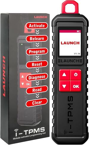 2024 LAUNCH New X431 i-TPMS(TS Gun) TPMS Tire Pressure Detector, Activate/Relearn/Program Sensors,TPMS Diagnostic Tool Work with X431 PRO Elite/V/PRO TT/PRO3S+/PAD V(Can Be Used Alone) in Saudi Arabia