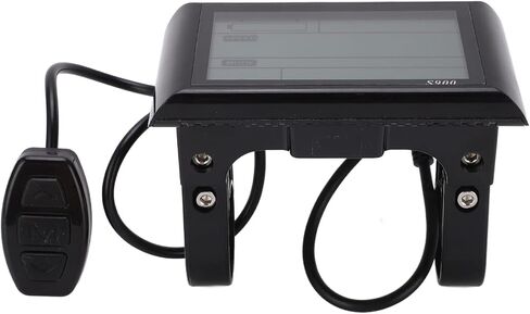 لوحة تحكم شاشة LCD S900، 36 فولت 48 فولت دراجة كهربائية لوحة تحكم شاشة LCD S900 مقاومة للماء، عداد عرض LCD للدراجات الكهربائية، لمقود قطر 22.2 مم/0.9 بوصة، واجهة مقاومة للماء 5 دبابيس in Kuwait