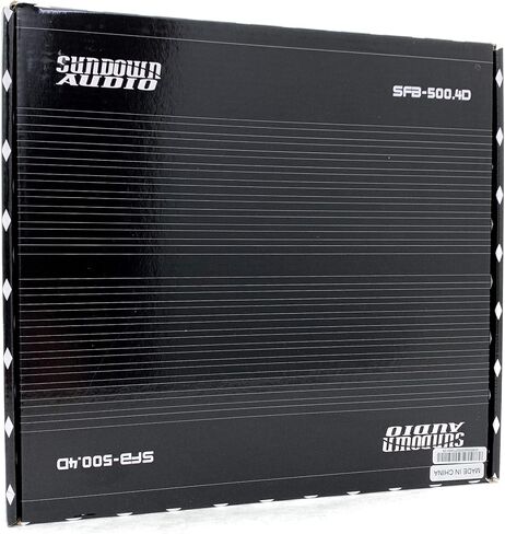 مكبرات صوت Sundown Audio SFB-500.4D مكونة من 4 قنوات ومكبرات صوت ومكبرات صوت in Kuwait