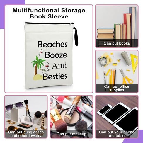 هدايا الشاطئ لمحبي الشاطئ، هدايا كتابية لمحبي الكتب، هدايا رحلة الشاطئ للفتيات، حقيبة حماية الكتب للأغلفة الورقية، هدايا حفلات العازبة على الشاطئ، هدايا عيد الميلاد، هدايا السفر in Kuwait