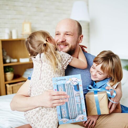 اللوازم المدرسية kawaii - لطيف العودة إلى اللوازم المدرسية للأطفال، الأبيض الكلب أنيمي القرطاسية kawaii مجموعة ثابتة، العودة إلى هدايا المدرسة للطلاب عيد ميلاد المدرسة in Kuwait