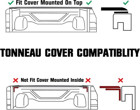 Roll Bar | Adjustable Sport Bar Silver Stainless Steel Compatible with Tacoma | Ford Ranger| Colorado | Canyon | Nissan Frontier | Light Mount | Mid Size Trucks | No Drilling, 1502-B02019SS in Kuwait