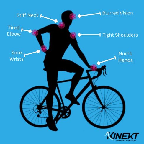 جذع تعليق KINEKT - جذع مقود الدراجة قابل للتعديل للارتفاع للدراجات الجبلية، دراجة الطريق، MTB، BMX لراحة الكتف in Kuwait