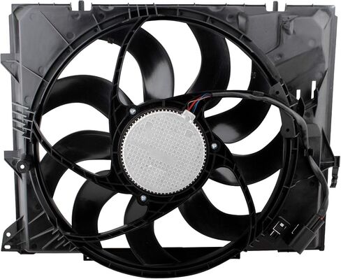 BOXI Radiator Cooling Fan Assembly for BMW 2008-13 128i Convertible/2006 325i/2007-13 328i/2006 330i/E87 E90 L6 3.0L N52N Engine 17427562080 BM3117101 in Saudi Arabia