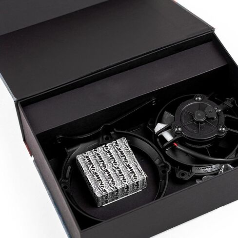 أجزاء EXED - مروحة تبريد الرادياتير SPAL الأصلية مع مجموعة التثبيت ومرحل KTM لموديلات KTM وHusqvarna TPI 2018-2023 - ملاءمة مثالية، سهلة التركيب- in Kuwait