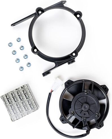 أجزاء EXED - مروحة تبريد الرادياتير SPAL الأصلية مع مجموعة التثبيت ومرحل KTM لموديلات KTM وHusqvarna TPI 2018-2023 - ملاءمة مثالية، سهلة التركيب- in Kuwait