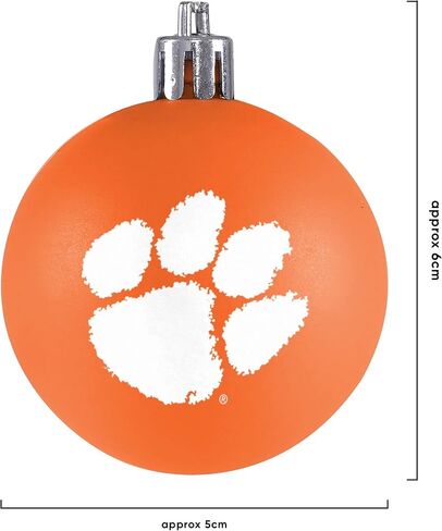 foco NCAA Team Logo 12-Pack Ball Hanging Tree Holiday Ornament Set in Kuwait