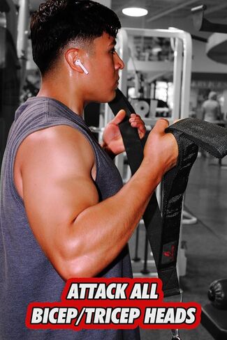 Tricep Rope Cable Attachment 29'' & 22'' Loop for Tricep Pull Cable Extensions and Face Pulls/Triceps Pressdowns/Cable Overhead Presses/Tricep Push Downs in Saudi Arabia