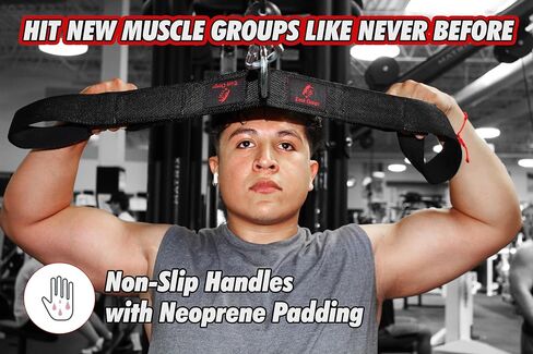 Tricep Rope Cable Attachment 29'' & 22'' Loop for Tricep Pull Cable Extensions and Face Pulls/Triceps Pressdowns/Cable Overhead Presses/Tricep Push Downs in Saudi Arabia