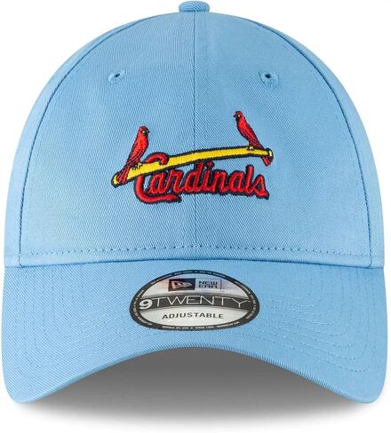 New Era MLB Core Classic 9TWENTY Adjustable Hat Cap One Size Fits All (St Louis Cardinals Blue) in Kuwait