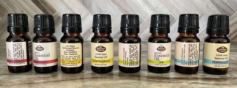 Fabulous Frannie Start Set Pure Essential Oil Blends 12-5ml Bug Away, Muscle Ice, Celebration, Easy Breathzy, MBS (Mind Body Soul), Protect (Compared to Thieves), Renew, Vitality, Citrus, Fruit, Spice in Saudi Arabia