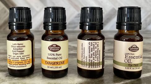 Fabulous Frannie Start Set Pure Essential Oil Blends 12-5ml Bug Away, Muscle Ice, Celebration, Easy Breathzy, MBS (Mind Body Soul), Protect (Compared to Thieves), Renew, Vitality, Citrus, Fruit, Spice in Saudi Arabia