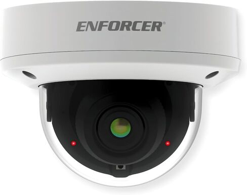 Seco-Larm EV-N2506-NW4WAQ ENFORCER كاميرا قبة مخربة بمحرك؛ مستشعر CMOS مقاس 1/2.7 بوصة بدقة 5 ميجابكسل؛ عدسة مقاس 2.8 مم؛ ترميز التدفق الثلاثي؛ WDR؛ تقليل الضوضاء الرقمية؛ وحدة ICR بوظيفة النهار/الليل الحقيقية؛ IP66 in Saudi Arabia