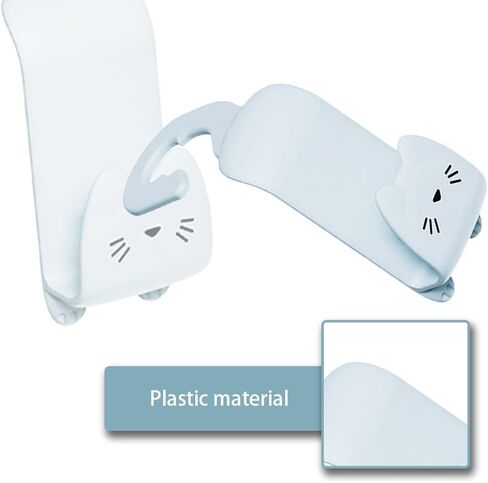 2 قطعة السنانير السيارات متعددة الوظائف سيارة التخزين المنظم حقيبة السنانير القط شكل المقعد الخلفي مسند الرأس الشماعات لحقيبة يد معطف in Kuwait