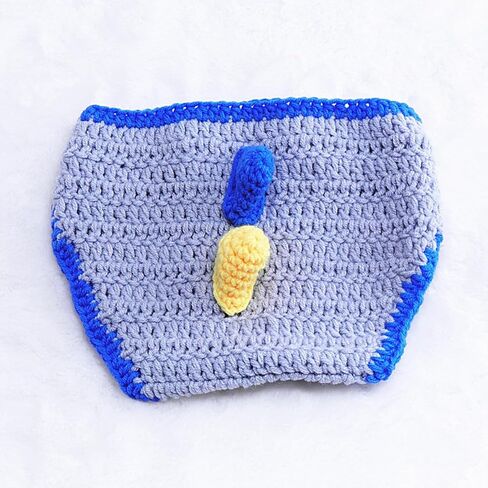 Vemonllas الوليد التصوير الدعائم ديناصور الزي صور الدعامة دينو خوذة قبعة غطاء حفاضات الطفل التقاط الصور الكروشيه زي in Kuwait