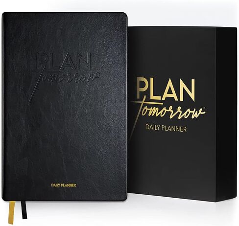 Productivity Planner - Black Undated Daily Planner And Task Organizer Notebook For Quarterly Goal Planners - Increase Weekly Productivity & Manage Time Like A Millionaire CEO - Day Planner in Saudi Arabia
