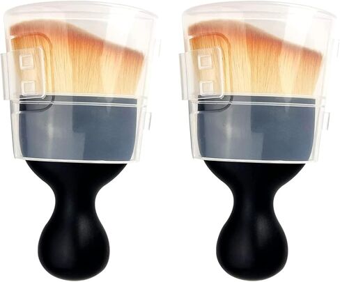 Car Interior Dust Brush, Car Cleaning Brush Dust Collectors,Soft Bristles Detailing Brush Dusting Tool，for Automotive Dashboard, Air Conditioner Vents, Leather, Computer,Scratch Free (1) in Kuwait