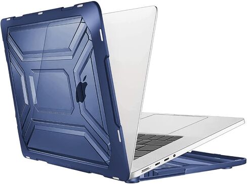 حافظة MOSISO متوافقة مع جهاز MacBook Pro 16 بوصة إصدار 2023 2022 2021 M3 A2991 M2 A2780 M1 A2485 Pro Max Chip، حافظة صلبة من البلاستيك عالي التحمل مع مصد TPU وغطاء لوحة مفاتيح وحقيبة تخزين، أسود in Saudi Arabia