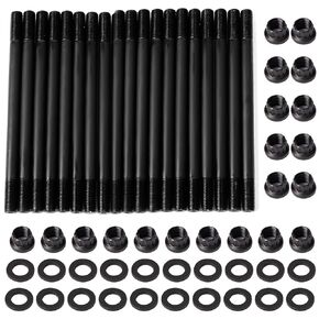 Cylinder Head Stud Kit Fit for 98-Present Dodge Cummins 24v Diesel 5.9L 6.7L 247-4202 RT008-BK-A