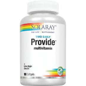 SOLARAY Provide Multivitamin | Two Daily | 180 CT