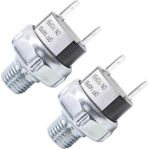 2 قطعة مفتاح ضغط الهواء 110-140 PSI خزان جبل الموضوع 1/4 "NPT قطار الهواء القرن التبديل صمام 110-140psi 1/4 بوصة 12 فولت/24 فولت تيار مستمر ضاغط الهواء خزان مفتاح التحكم في الضغط