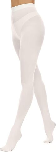 Women's Tights 80D Semi Opaque Soft Solid Color Footed Pantyhose in Kuwait