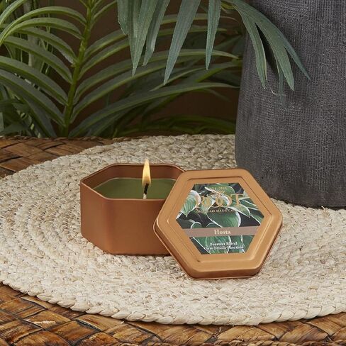Root Candles Scented Candles in Travel Tin 24-Hour Honeycomb Traveler Handcrafted Beeswax Blend Candle, 4-Ounce, Aromatic Herbs in Saudi Arabia