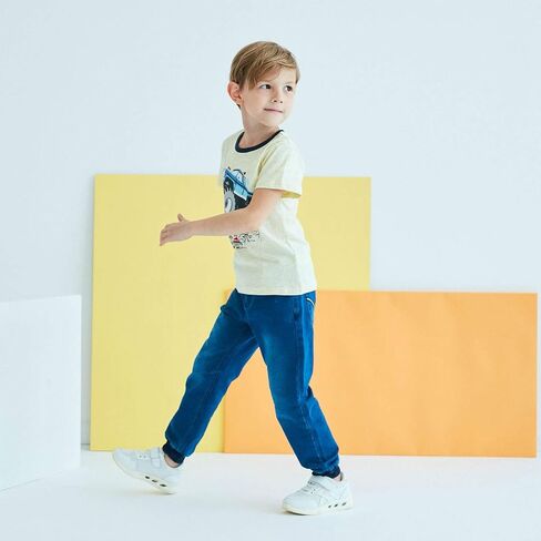 HowJoJo Boys Long Sleeve Cotton T-Shirts Monster Truck Shirt Graphic Tees in Kuwait